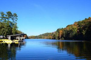 stunning view of lake wallenpaupak