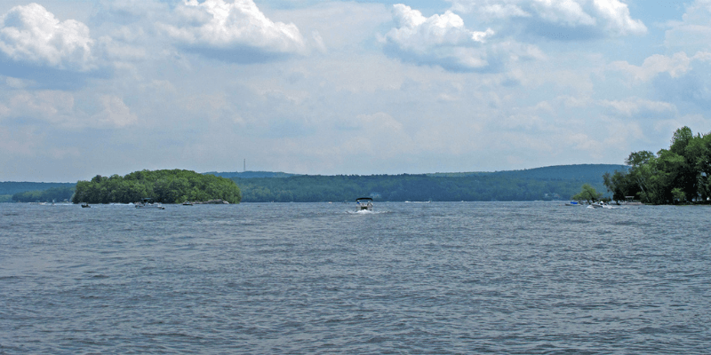 Panorama of Lake Wallenpaupak