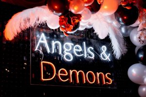 Demos and Angels as the prom theme